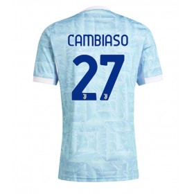 Pánské fotbalový oblečení Juventus Andrea Cambiaso #27 Venkovní košile 2025-26 Krátkým Rukávem